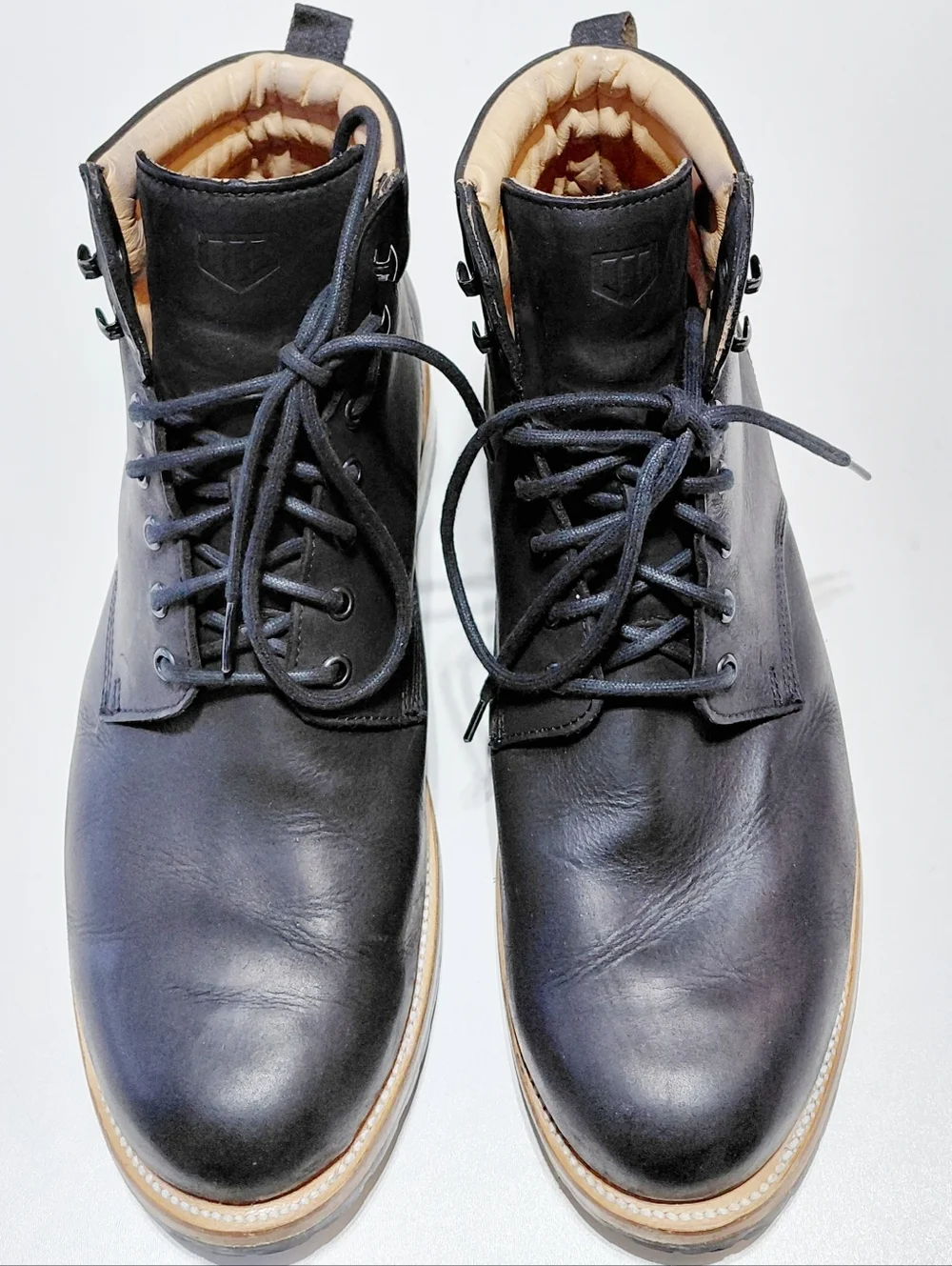 WILCOX Men's Shiloh  Leather Upper Goodyear Welt Black Boot Size 13